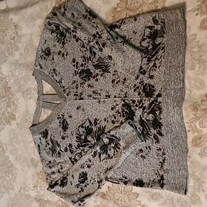 Maurices open back v neck sweatshirt.